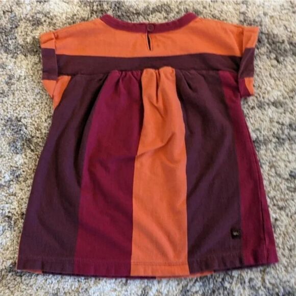 Tea Collection 100% Cotton Striped Cotton Dress, 6-12M - Picture 3 of 5